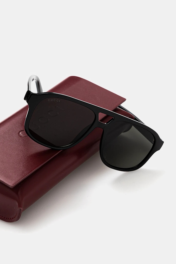 Аксессуары Солнцезащитные очки Gucci GG1856S чёрный
