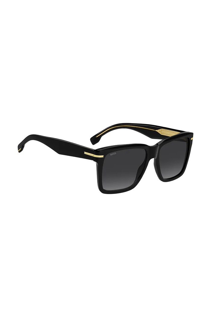 Akcesoria BOSS okulary przeciwsłoneczne wayfarer męskie BOSS.1745/S czarny