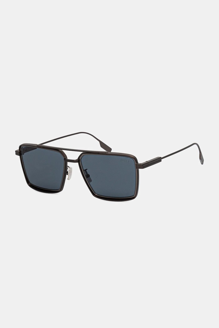 Zegna napszemüveg EZ0257.5637V fekete AA00