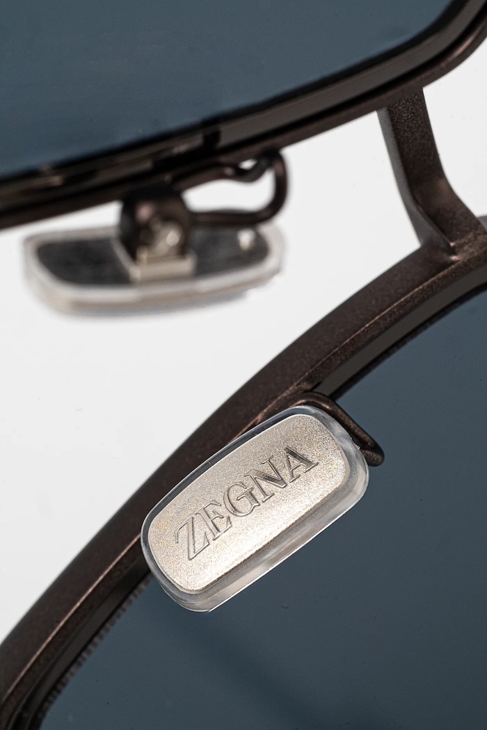 Zegna napszemüveg EZ0257.5637V fekete