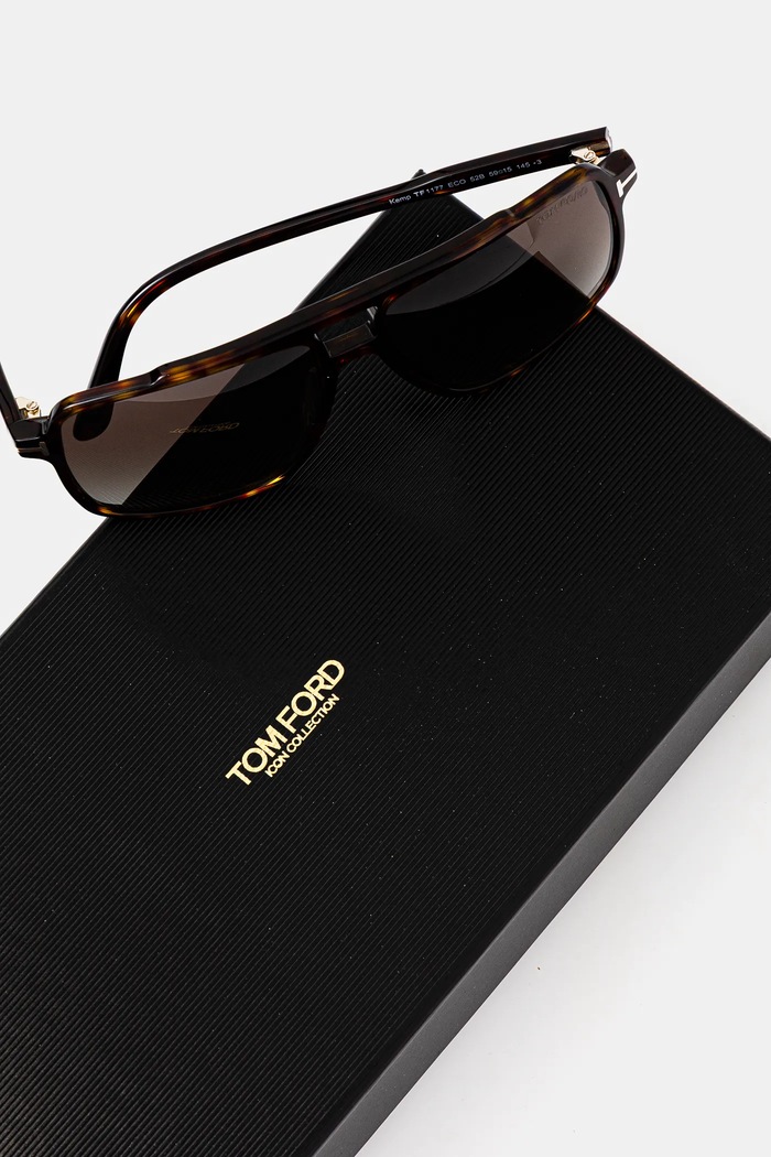 Γυαλιά ηλίου Tom Ford Kemp FT1177.5952B καφέ