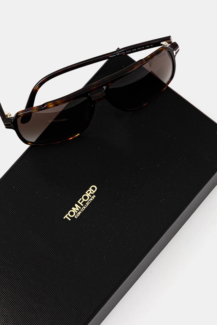 Γυαλιά ηλίου Tom Ford Kemp FT1177.5952B καφέ