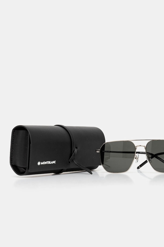 Montblanc okulary srebrny MB0367SA