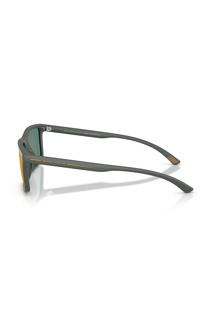 Akcesoria Armani Exchange okulary przeciwsłoneczne 0AX4157SU zielony