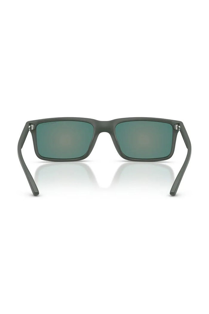 Armani Exchange okulary przeciwsłoneczne zielony 0AX4157SU