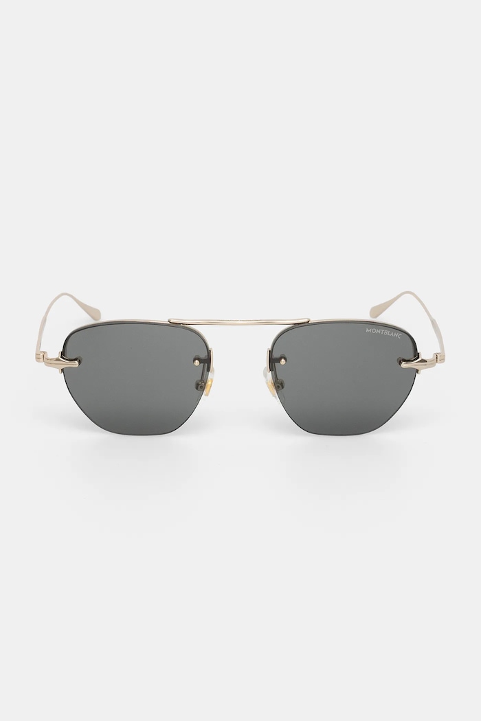 Doplňky Sluneční brýle Montblanc MB0404S zlatá