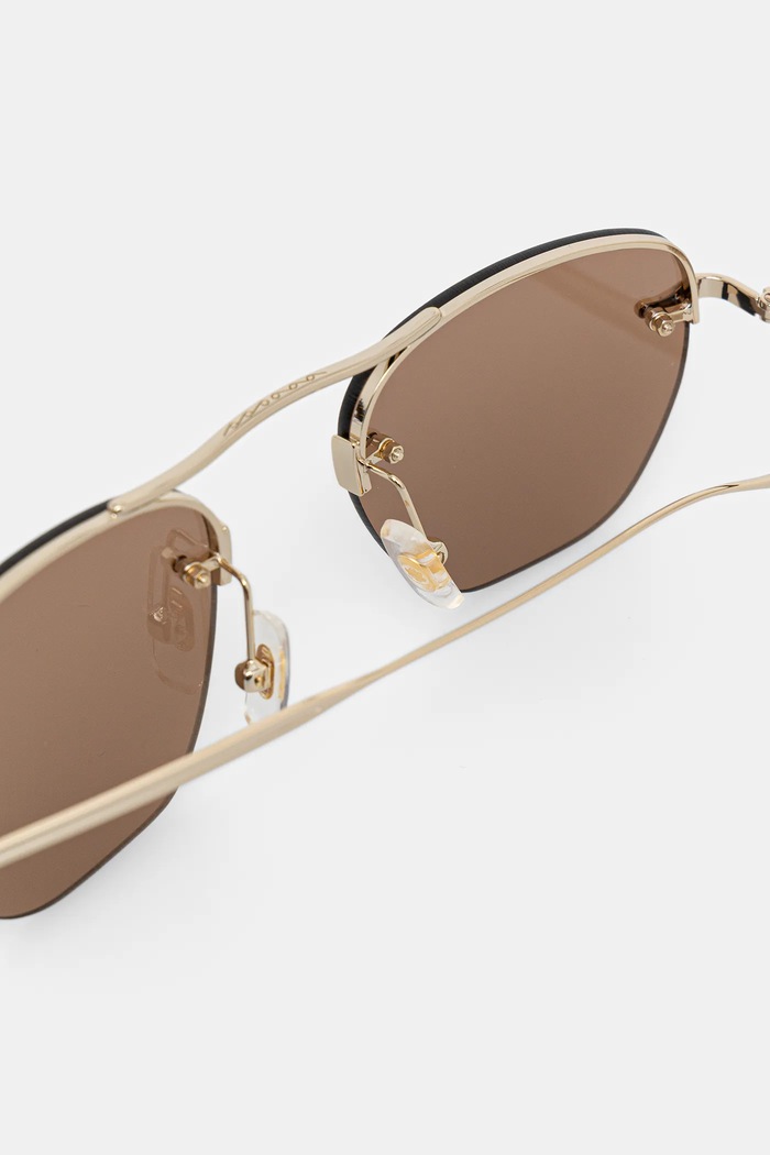 Sunčane naočale Montblanc zlatna MB0404S