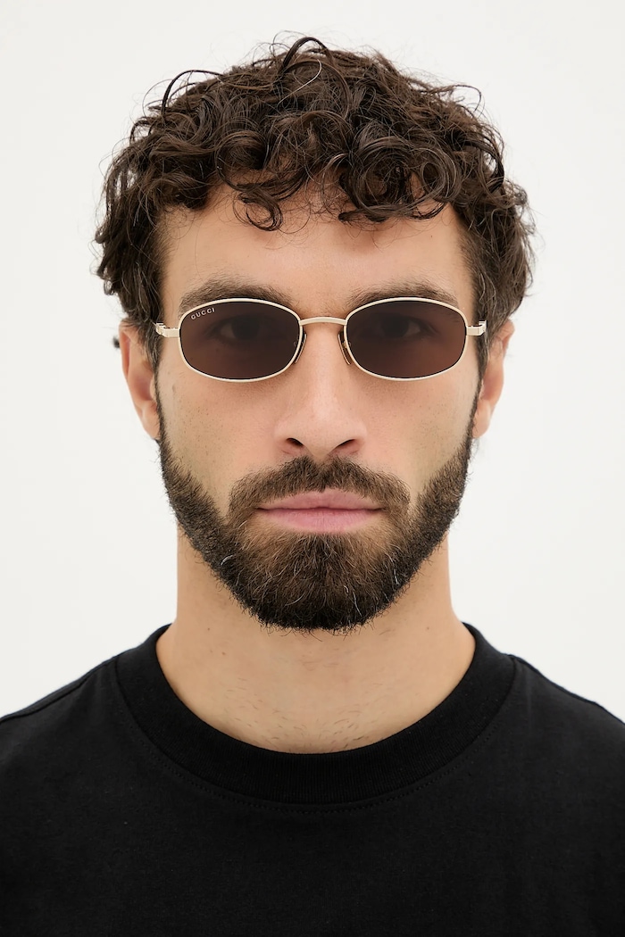 Gucci okulary przeciwsłoneczne GG1940S złoty
