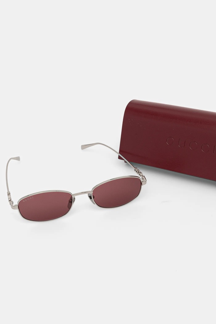Sunčane naočale Gucci srebrna GG1940S