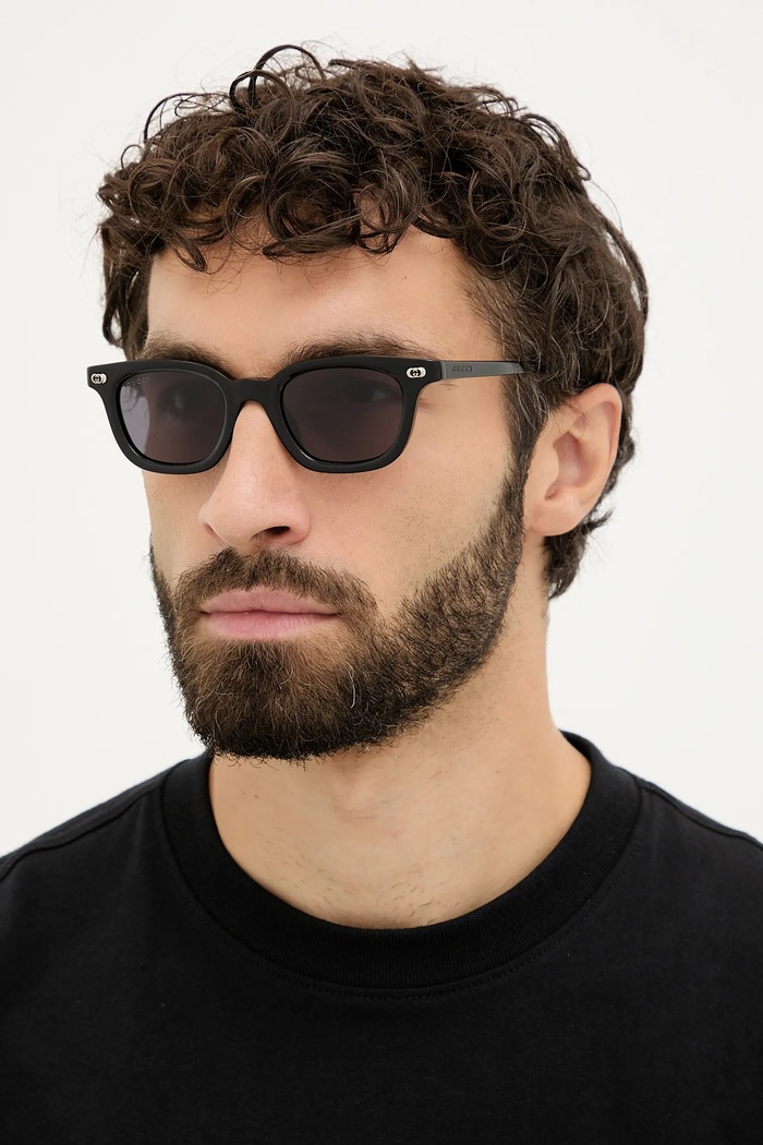 Gucci ochelari de soare uniforme negru GG1946S
