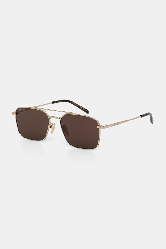 Gucci okulary przeciwsłoneczne GG1957SA złoty AA00