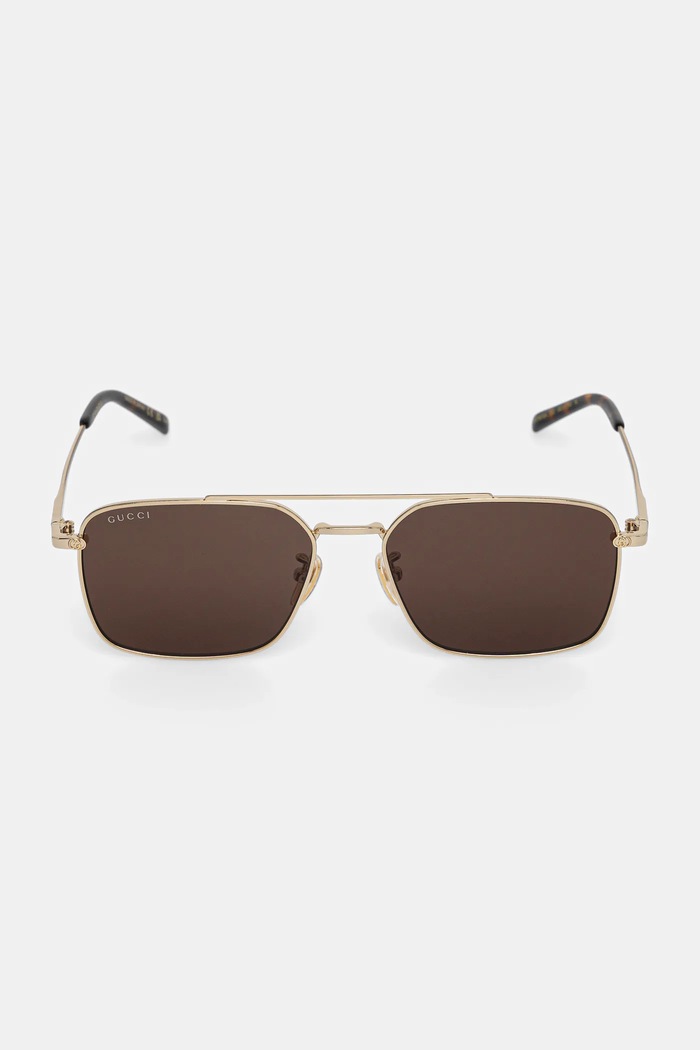 Akcesoria Gucci okulary przeciwsłoneczne GG1957SA złoty