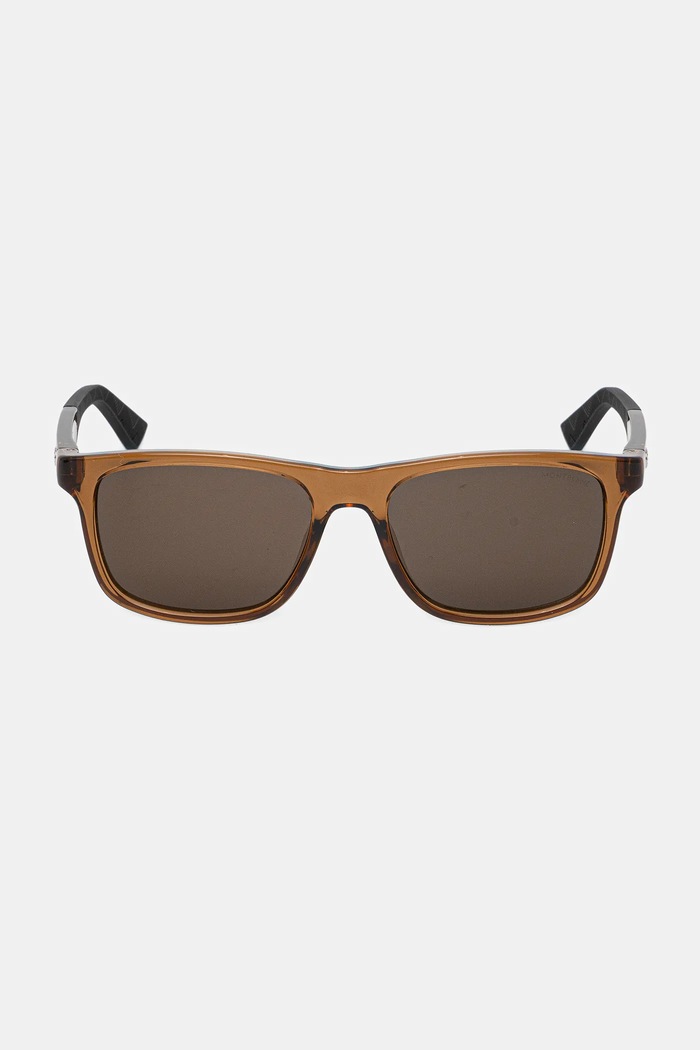 Akcesoria Montblanc okulary przeciwsłoneczne MB0432S brązowy