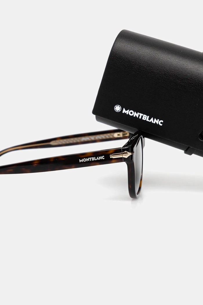 Slnečné okuliare Montblanc hnedá MB0435S