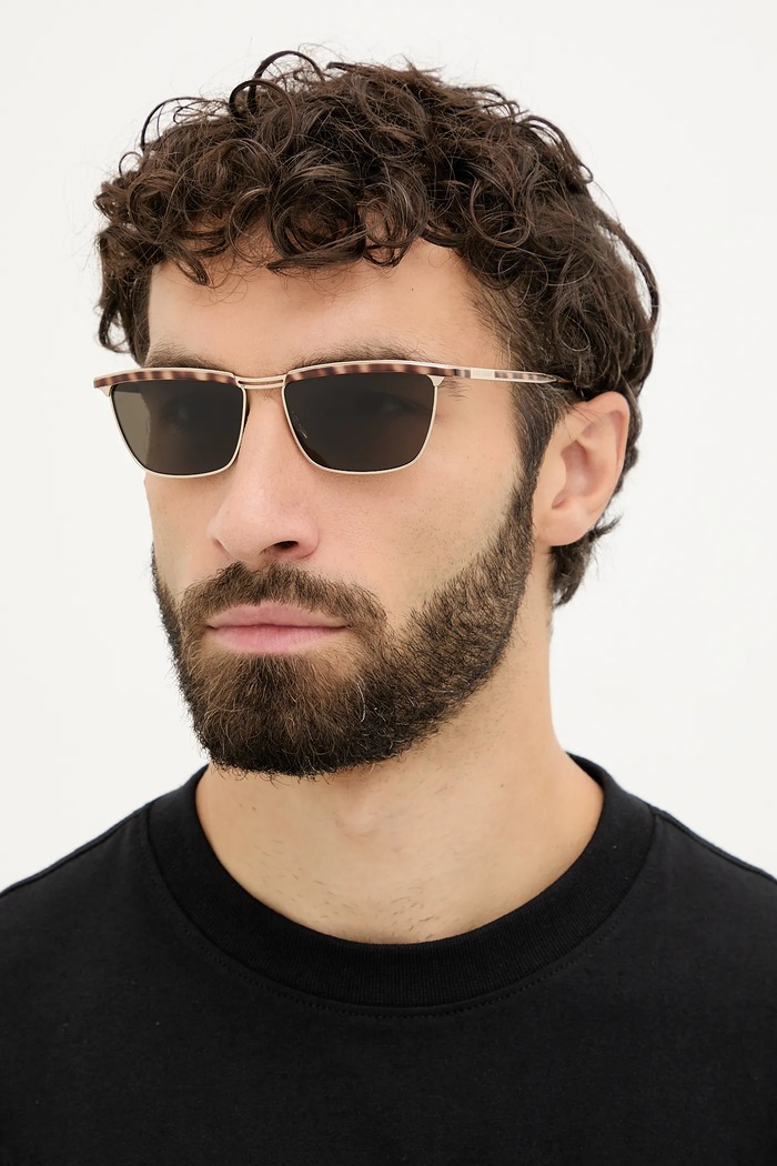 Slnečné okuliare Saint Laurent JOE hladký zlatá SL.795.JOE