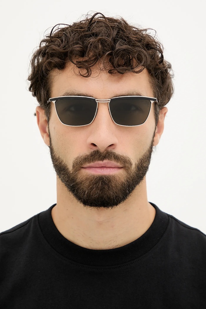 Slnečné okuliare Saint Laurent JOE SL.795.JOE strieborná
