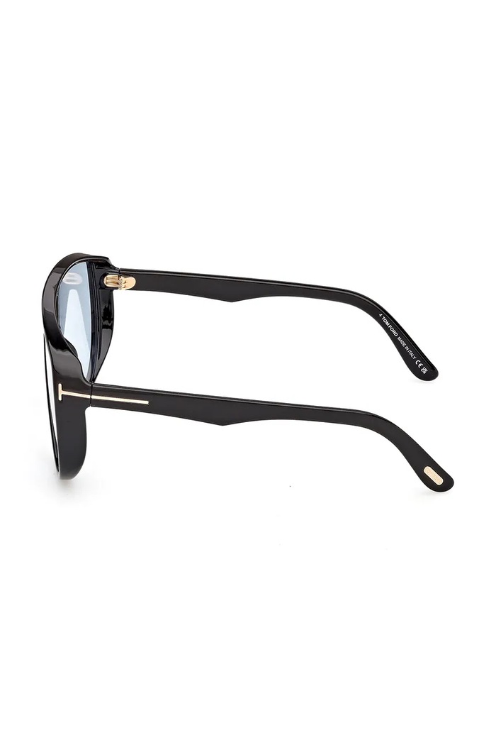 Tom Ford okulary przeciwsłoneczne Achilles czarny FT1182.0001V