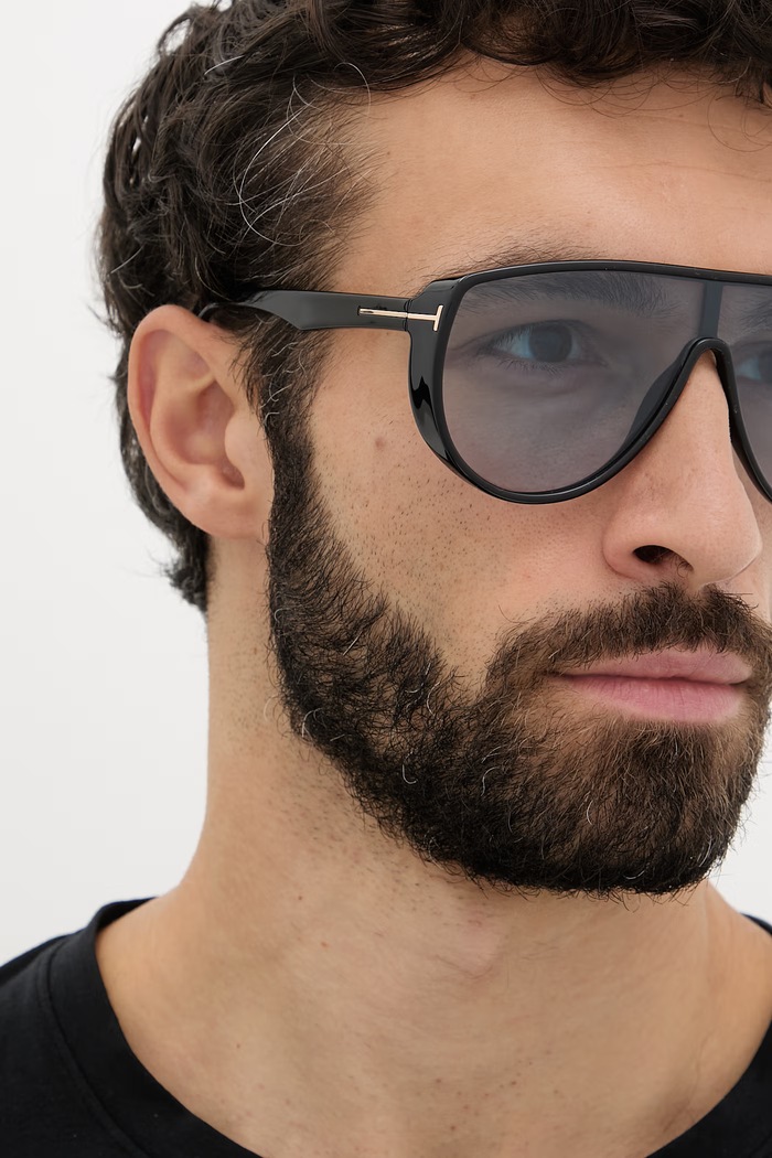 Tom Ford okulary przeciwsłoneczne Achilles FT1182.0001V