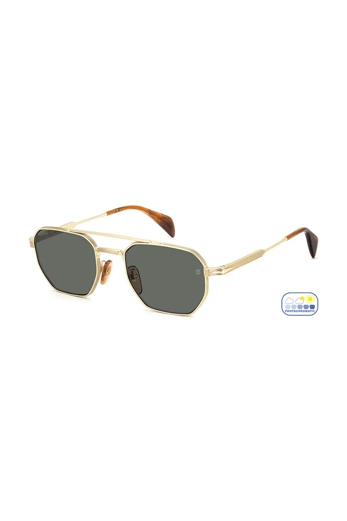 Akcesoria David Beckham okulary przeciwsłoneczne męskie DB.1229/S złoty