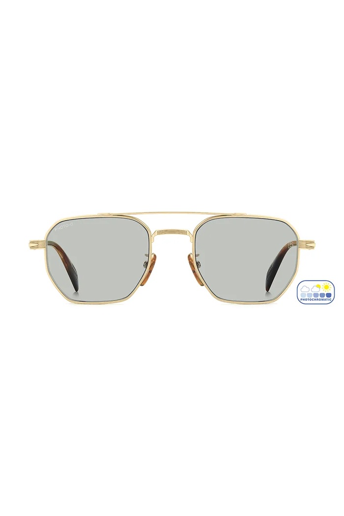 David Beckham okulary przeciwsłoneczne męskie złoty DB.1229/S