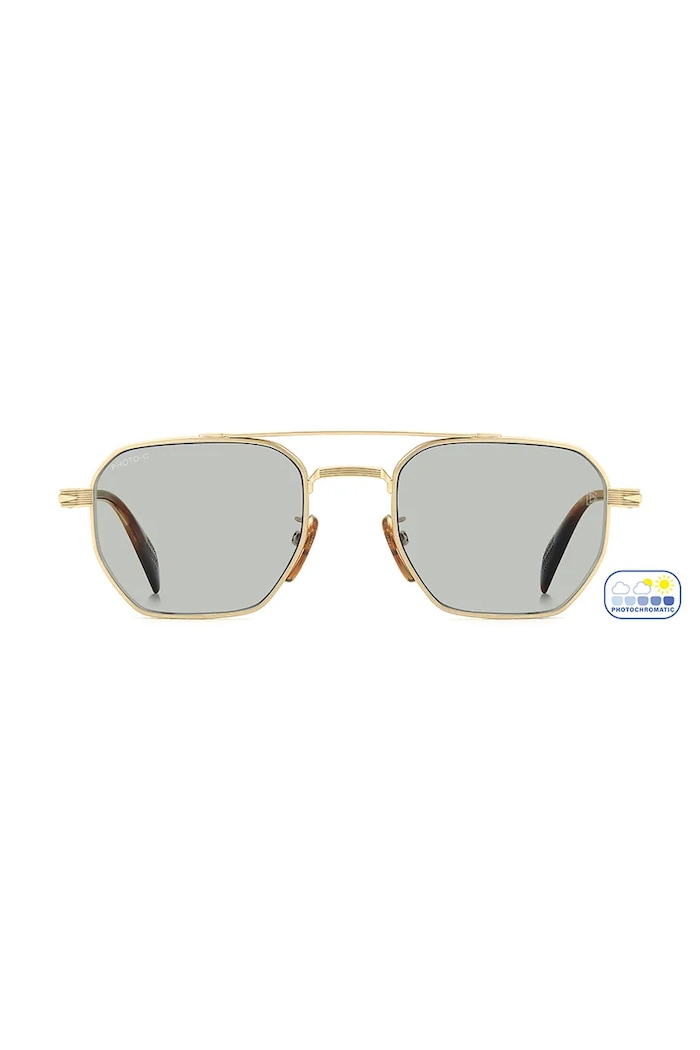 David Beckham okulary przeciwsłoneczne męskie złoty DB.1229/S
