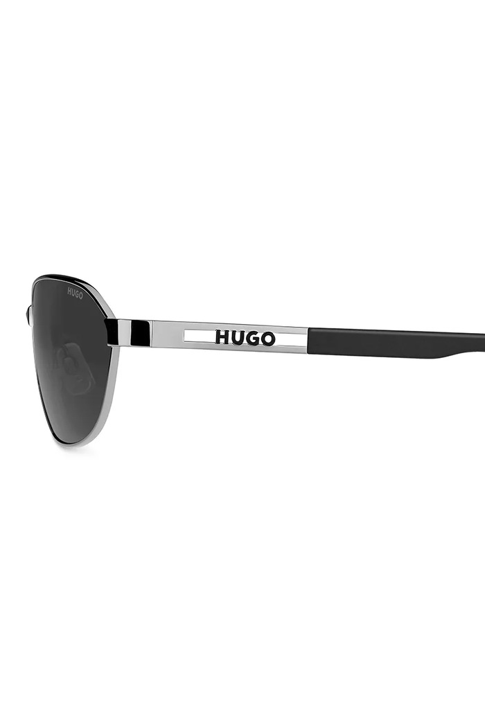 Слънчеви очила HUGO HG.1413/S сребърен