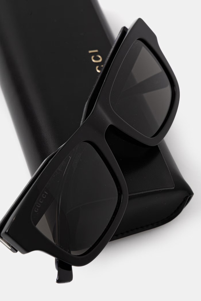 Gucci ochelari de soare pentru bărbați negru GG2072SA