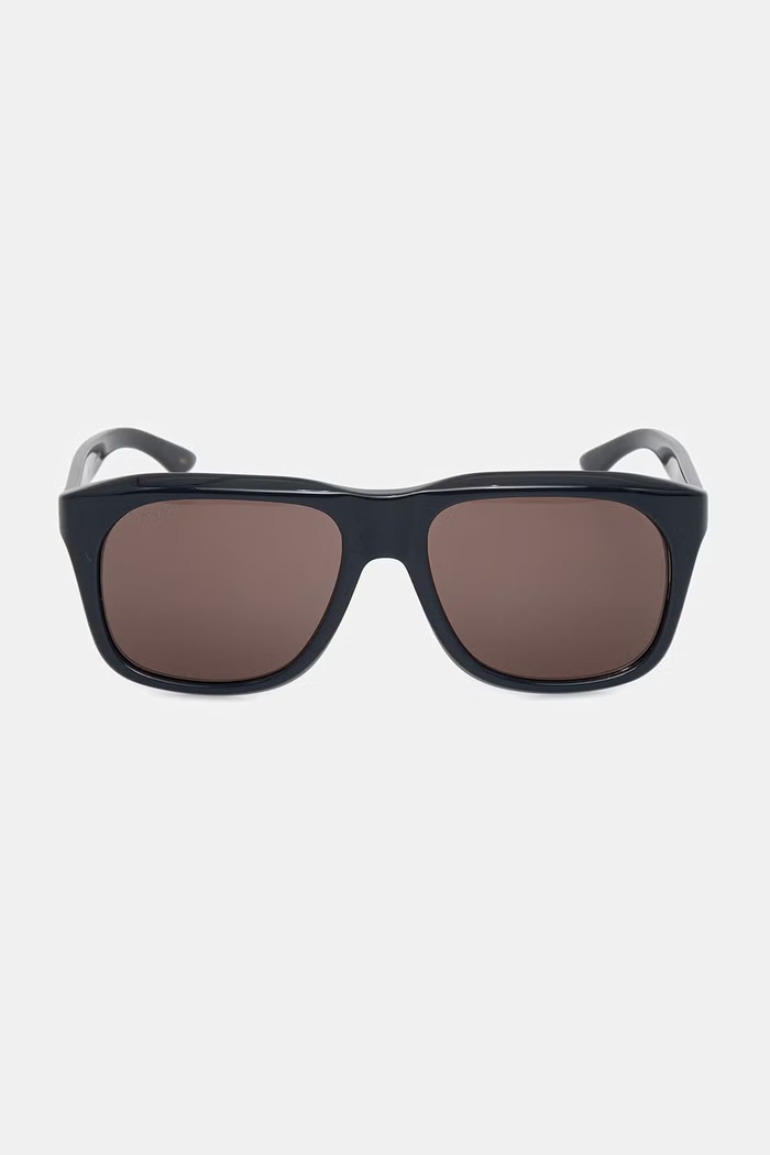Akcesoria Gucci okulary przeciwsłoneczne kwadratowe męskie GG2077S granatowy