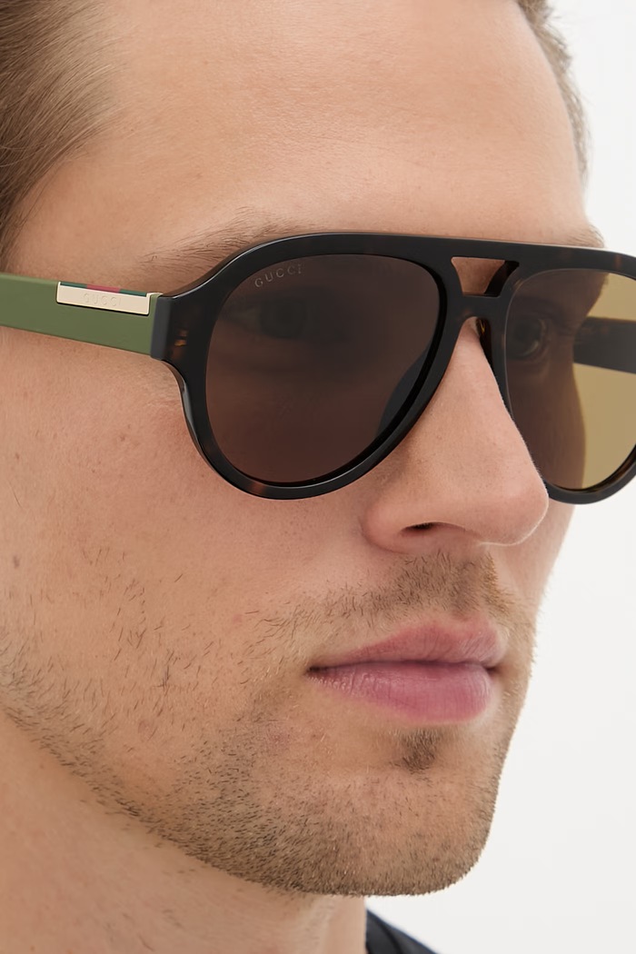 Gucci slnečné okuliare pilot pánske GG2088S