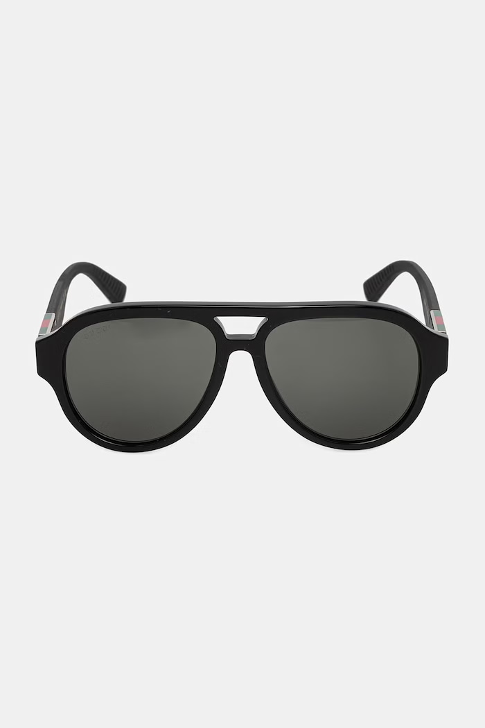 Doplnky Gucci Slnečné okuliare pilot pánske GG2088S čierna