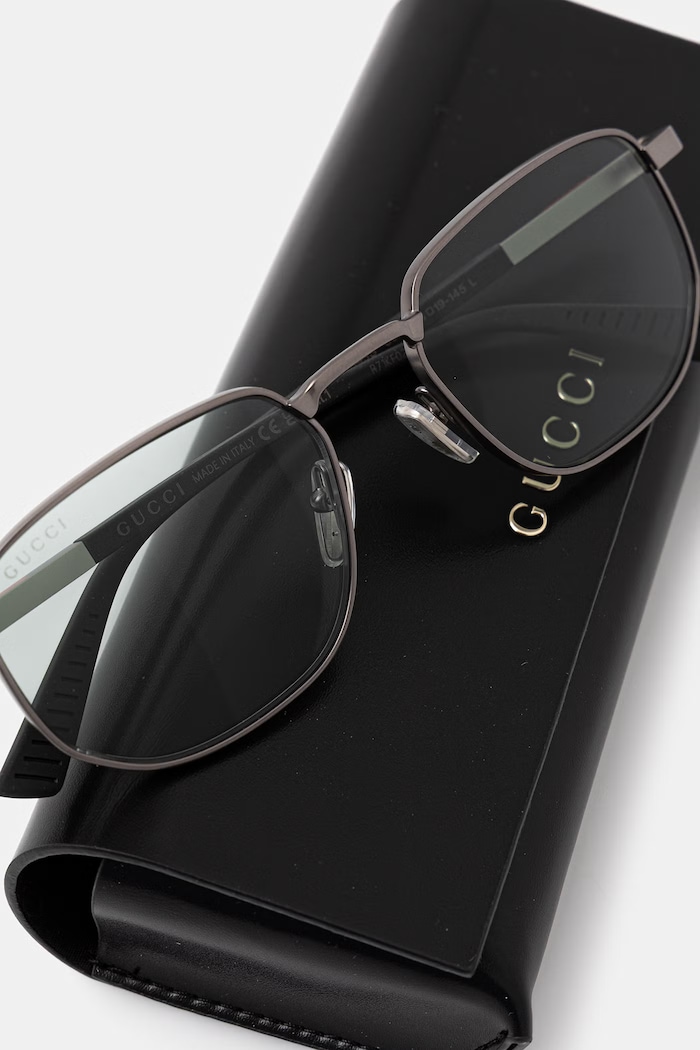 Gucci Slnečné okuliare pánske sivá GG2093S