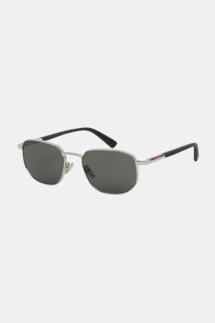 Gucci Slnečné okuliare pánske GG2093S strieborná AA00