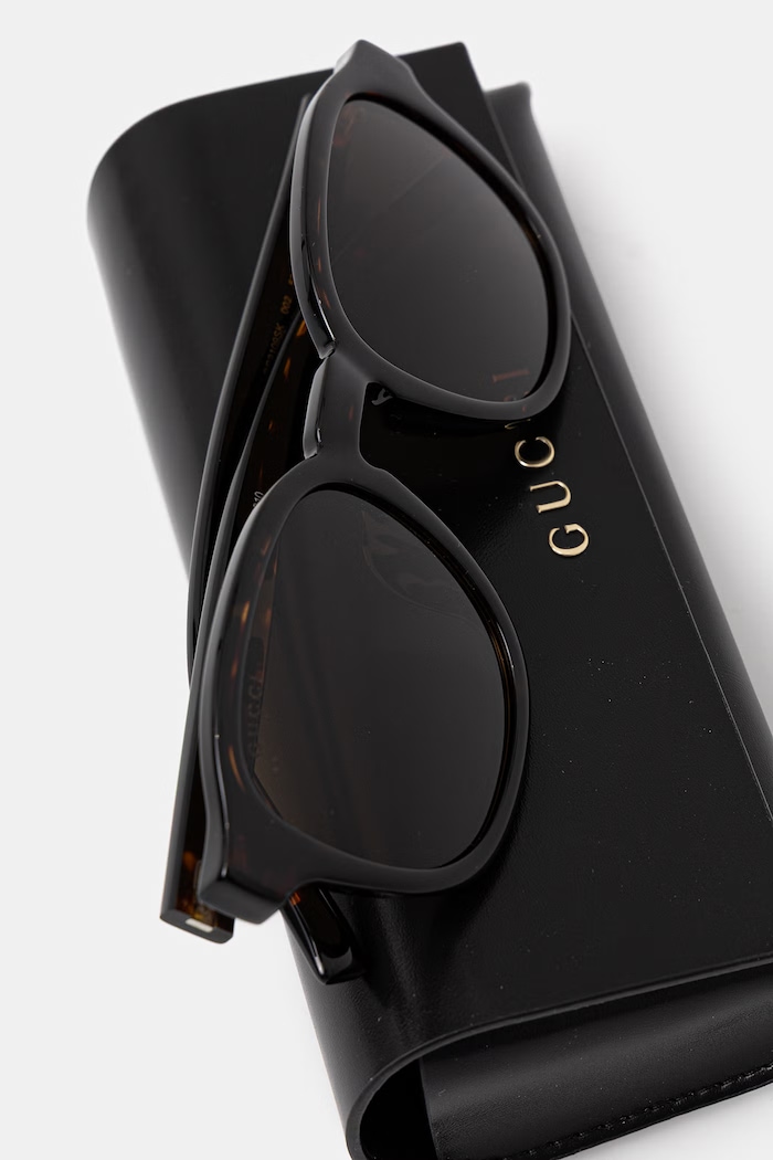 Gucci slnečné okuliare pánske hnedá GG2109SK