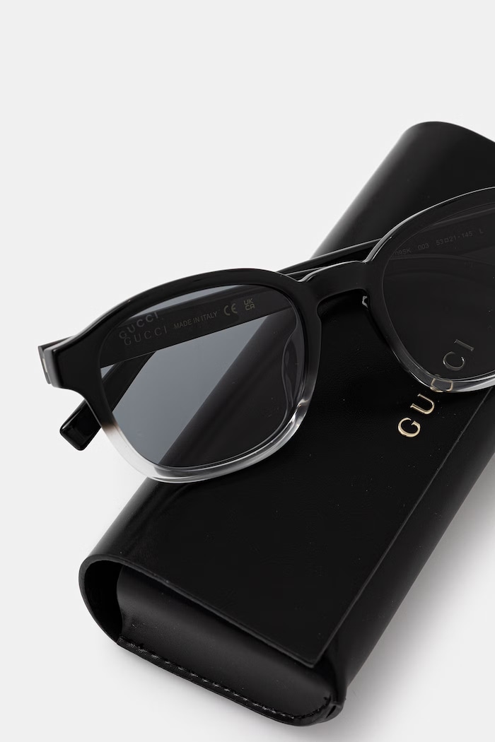 Gucci okulary przeciwsłoneczne męskie czarny GG2109SK