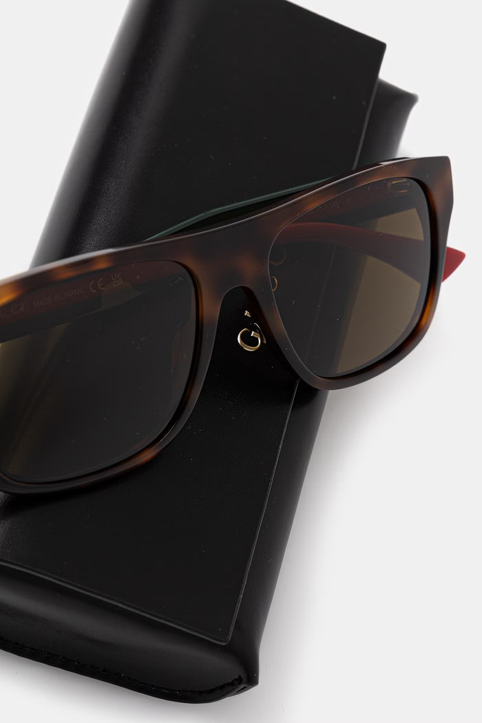 Gucci slnečné okuliare pánske hnedá GG2119S
