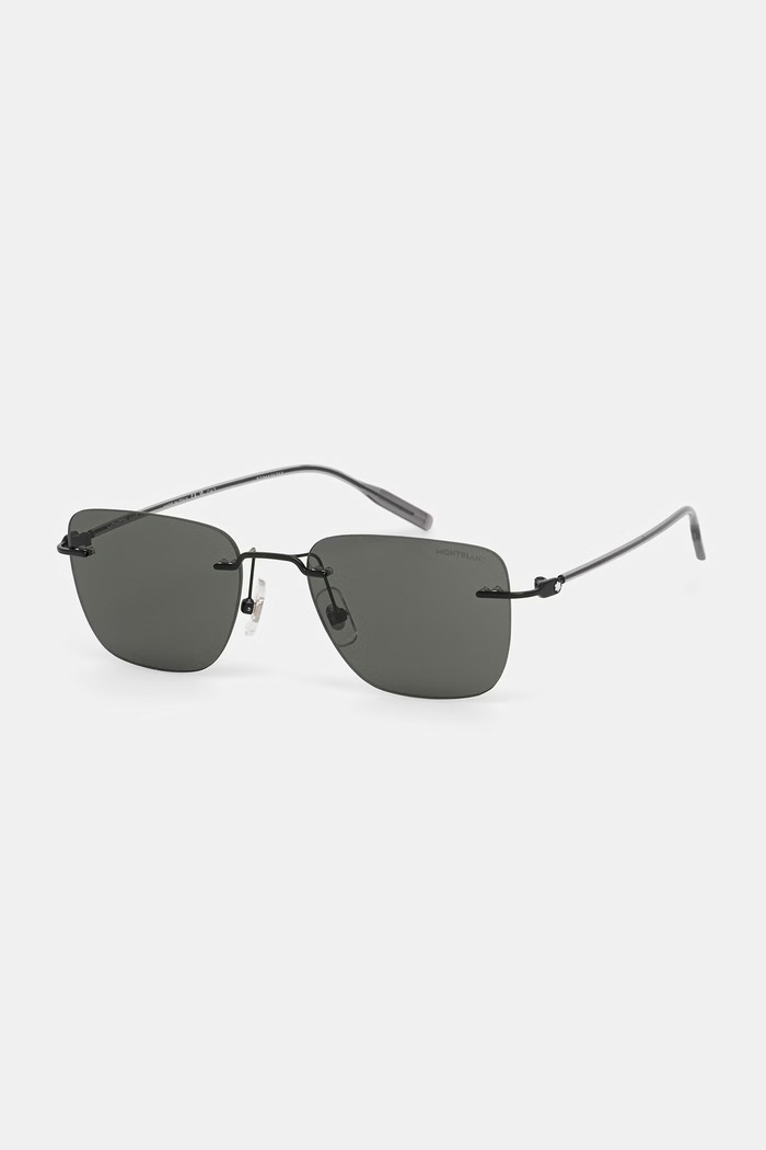 Montblanc slnečné okuliare pánske MB0470S čierna AA00