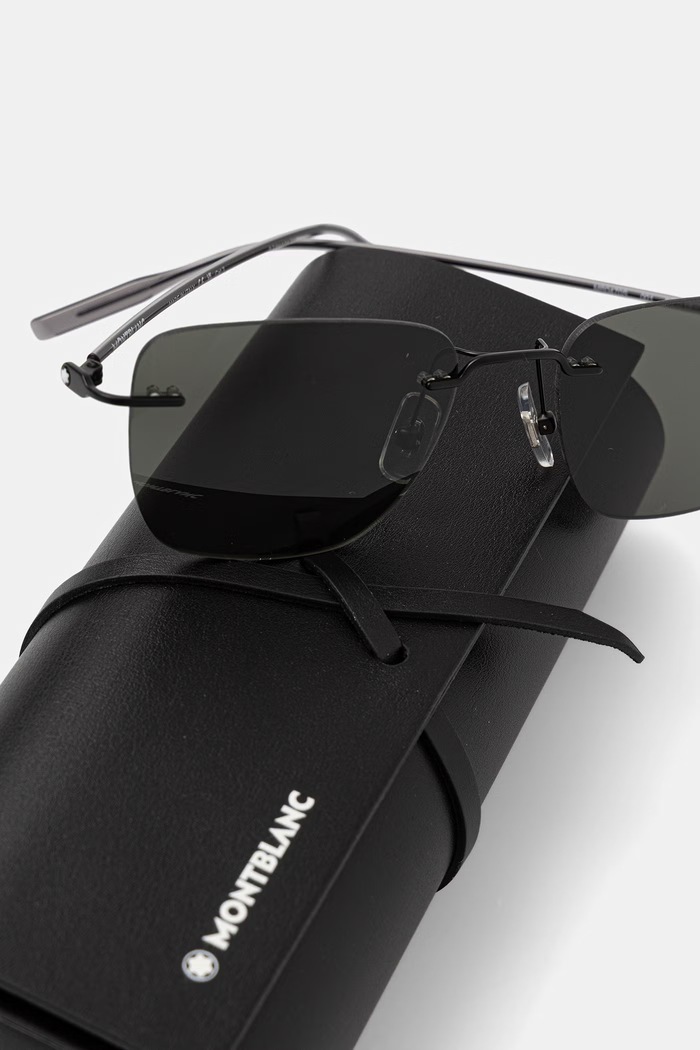 Montblanc slnečné okuliare pánske MB0470S čierna