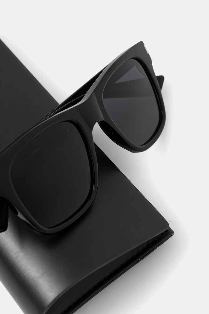 Saint Laurent Ochelari de soare Wayfarer bărbați negru SL.875