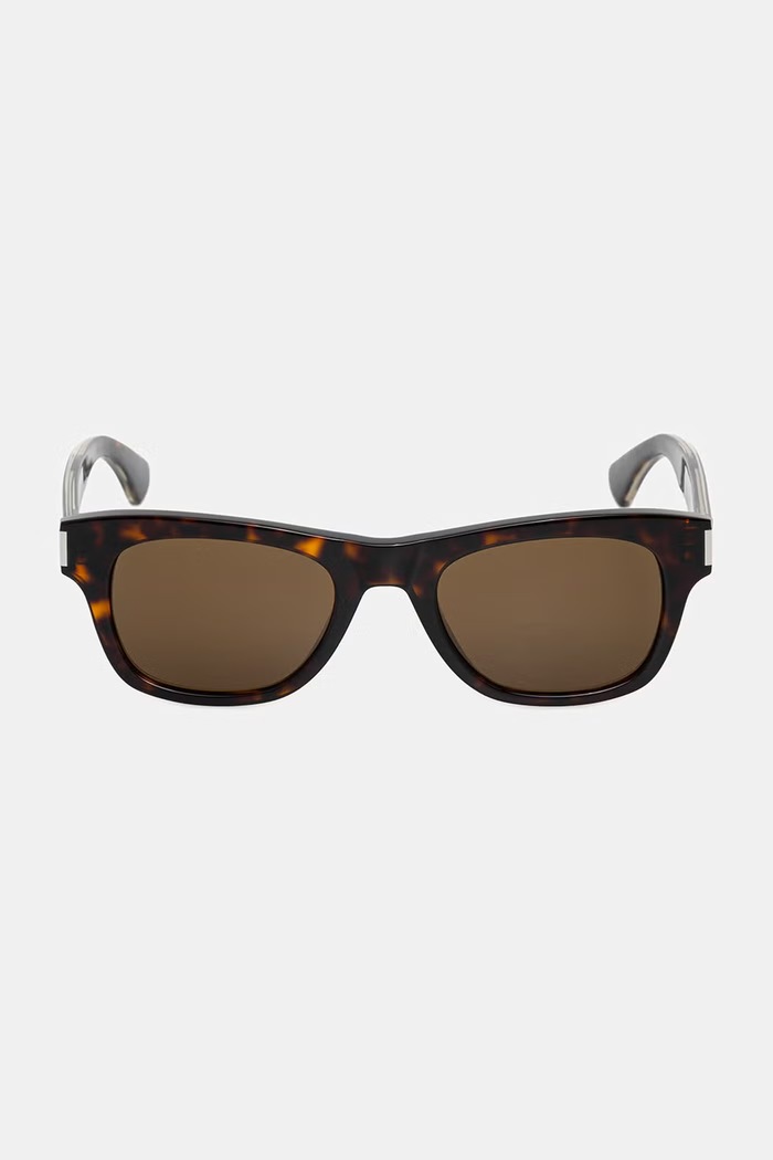 Dodaci Saint Laurent wayfarer sunčane naočale za muškarce SL.877 smeđa