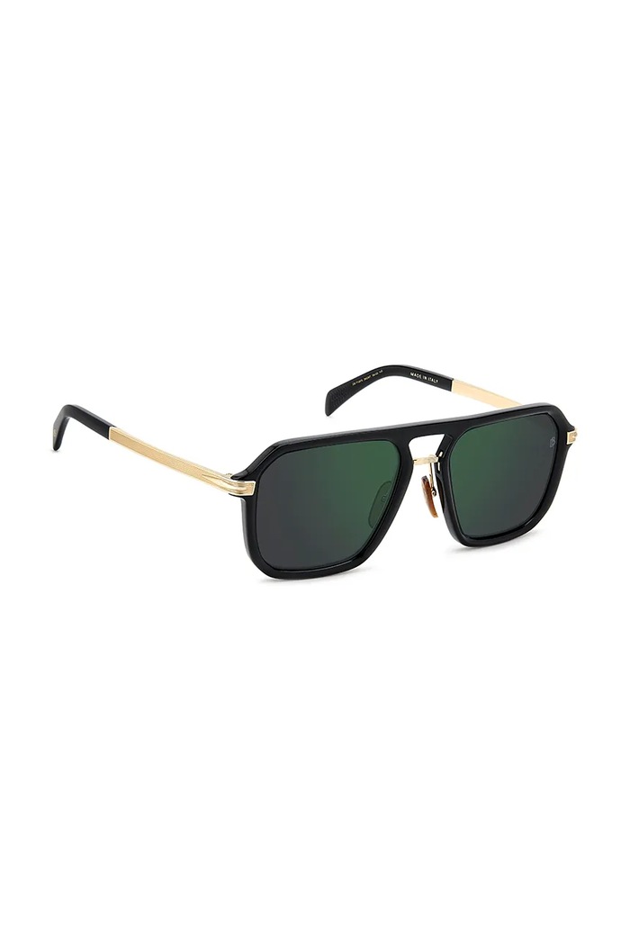 David Beckham γυαλιά ηλίου aviator ανδρικά μαύρο DB.7136/S