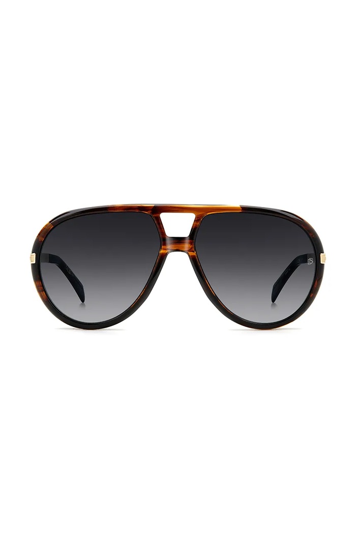 Αξεσουάρ David Beckham γυαλιά ηλίου aviator Ανδρικά DB.99/VOYAGER καφέ