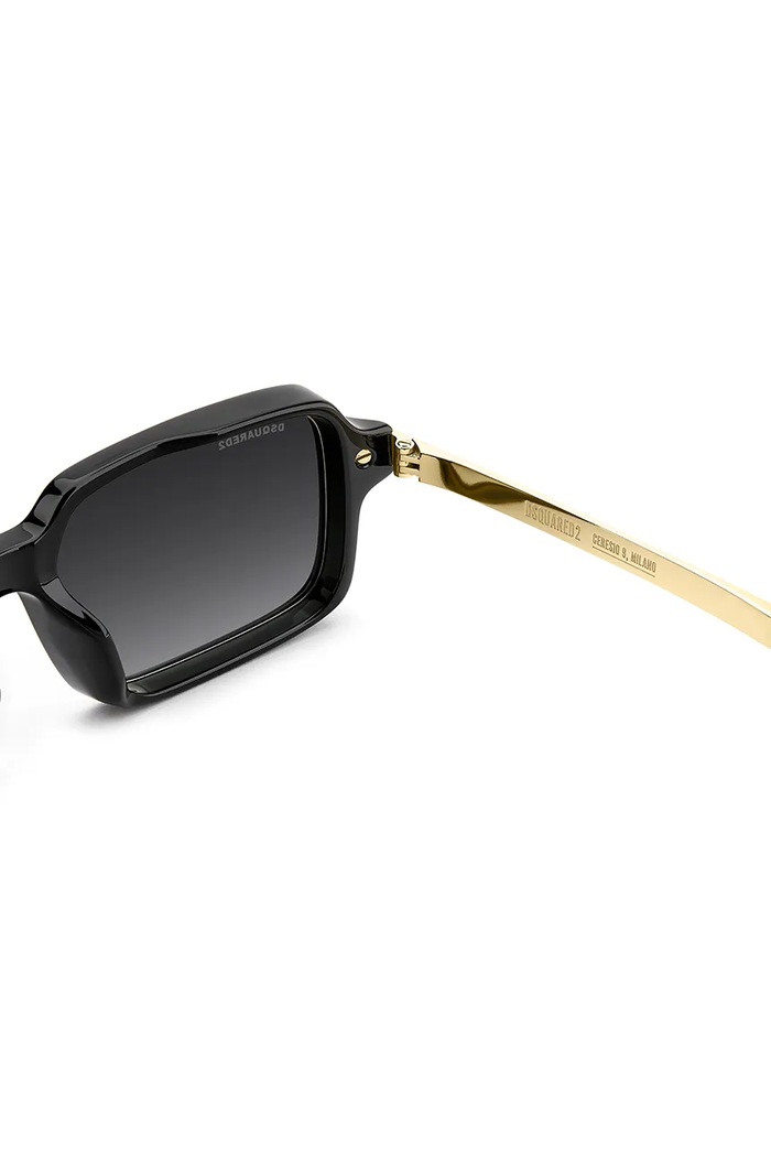 Okulary przeciwsłoneczne męskie Dsquared2 czarny D2.0214/G/S