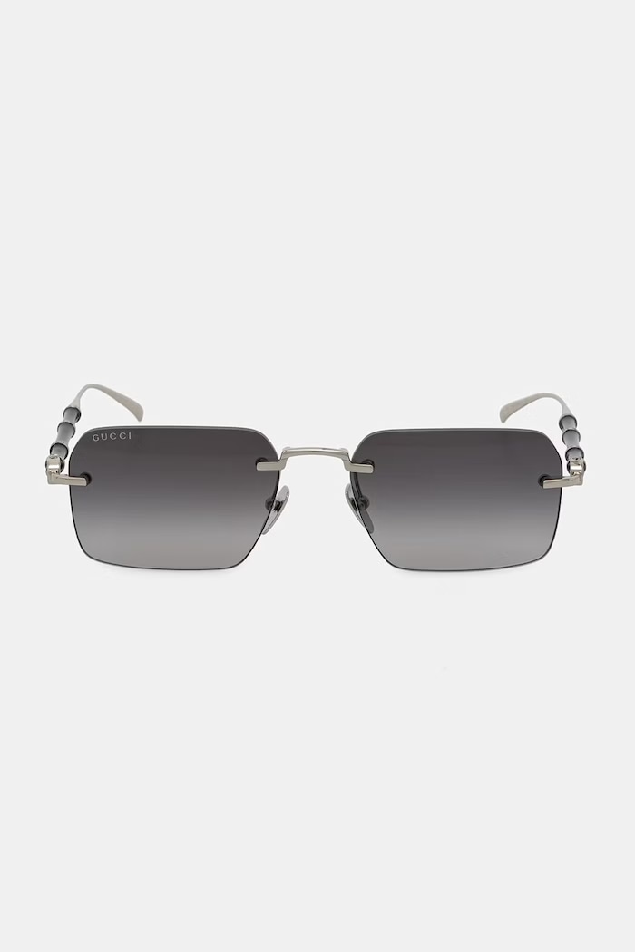 Akcesoria Gucci okulary przeciwsłoneczne męskie GG2154S srebrny