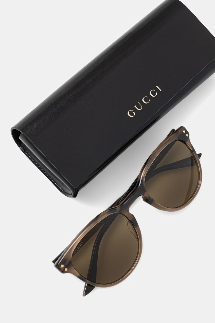 Gucci okulary przeciwsłoneczne męskie GG2134SA brązowy