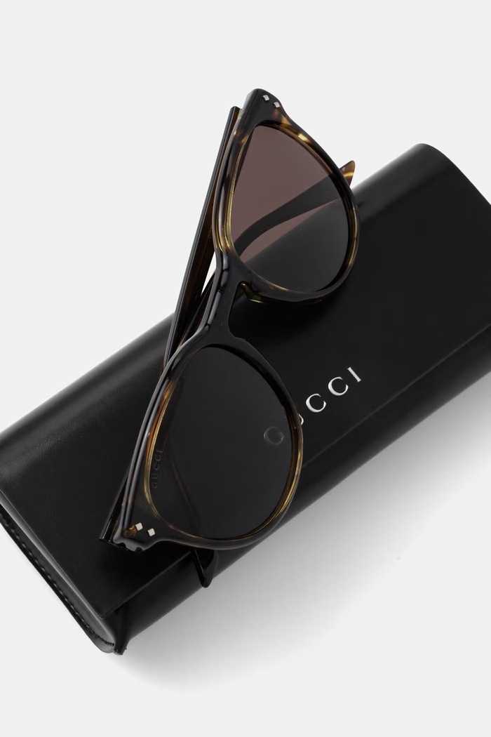 Gucci okulary przeciwsłoneczne męskie brązowy GG2134SA