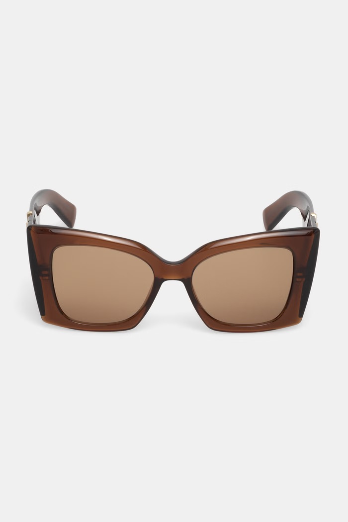 Saint Laurent sluneční brýle pánské SL.M119.BLAZE.CRYSTAL hnědá AA00