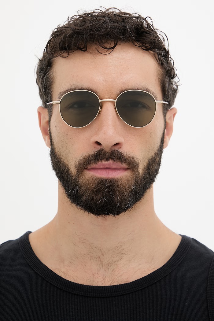 Saint Laurent slnečné okuliare pánske SL.865 zlatá
