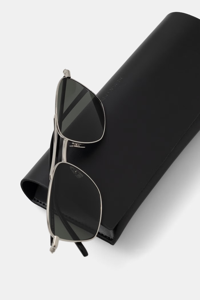 Saint Laurent slnečné okuliare pánske strieborná SL.866