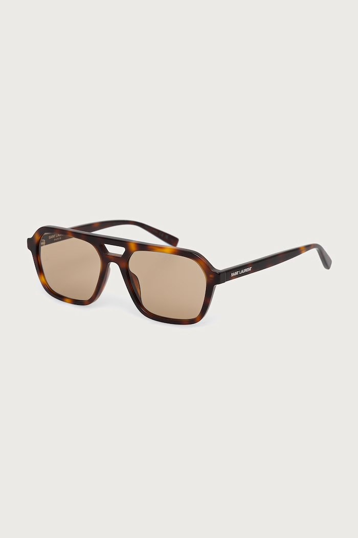 Saint Laurent Okulary przeciwsłoneczne damskie brązowy SL.905