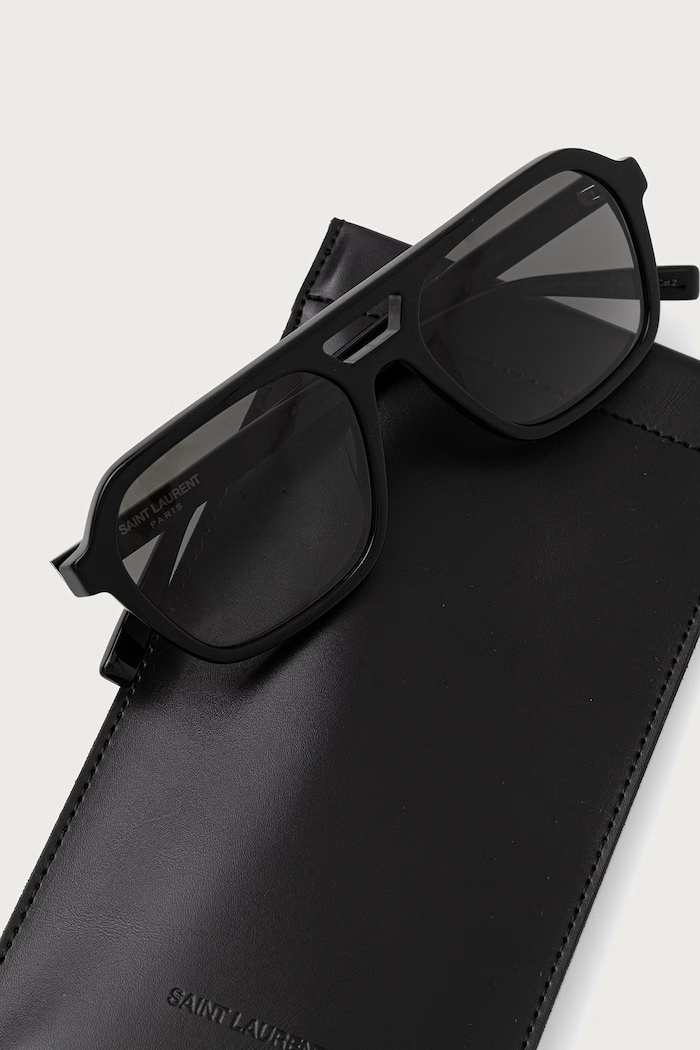 Akcesoria Saint Laurent Okulary przeciwsłoneczne damskie SL.905 czarny